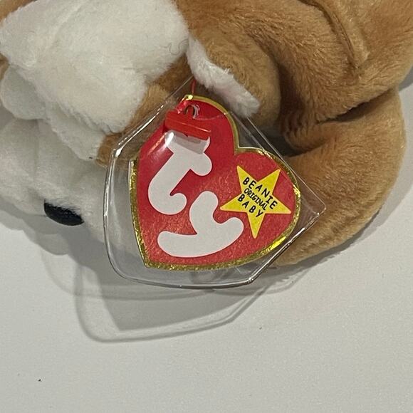 VINTAGE TY BEANIE BABIES WRINKLES THE DOG 1996 - Picture 2 of 6